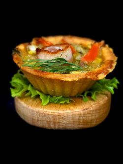 Киш с беконом