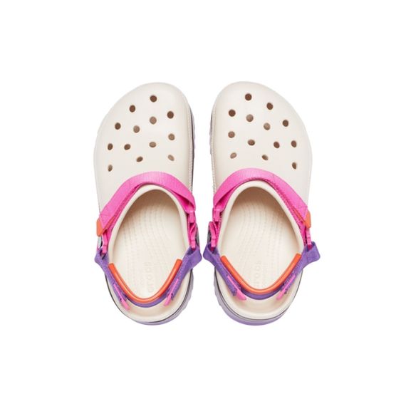 Crocs Classic Clog 'White Pink Purple'