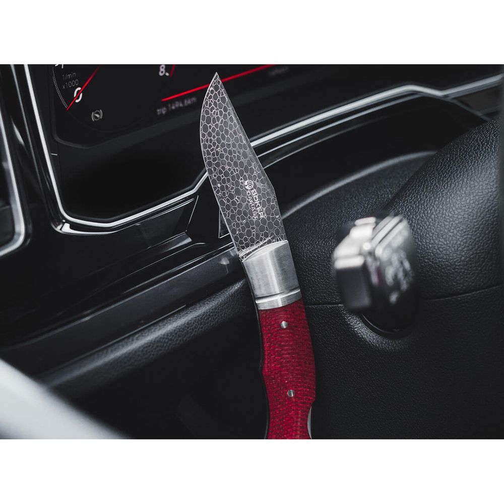 Нож Boker 111025DAM Boxer Damascus