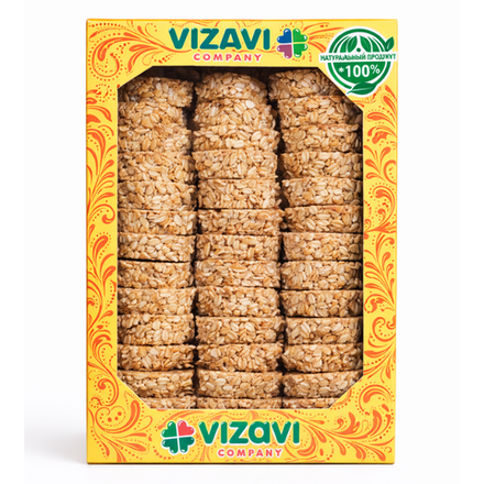 Печенье Восточное с семечкой в шоколаде Vizavi вес (8091)