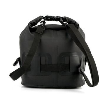 Гермосумка через плечо Sargan Пляжка с доп.карманом 10 л  черная