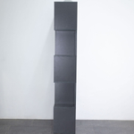 Стеллаж напольный Фаллет 5 полок 60х30х177 см, серый