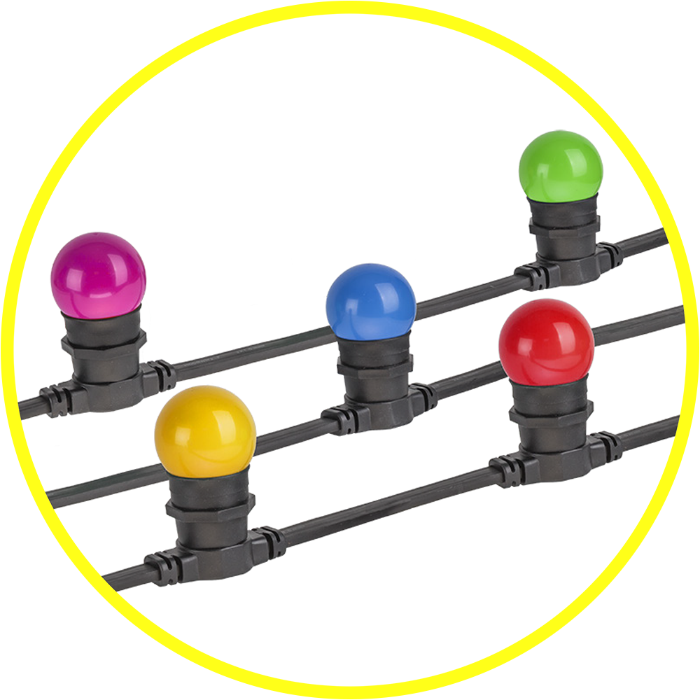 Гирлянда Navigator 61 553 NGF-01-20-40-E27-BL (белтлайт 50 20м Е27)