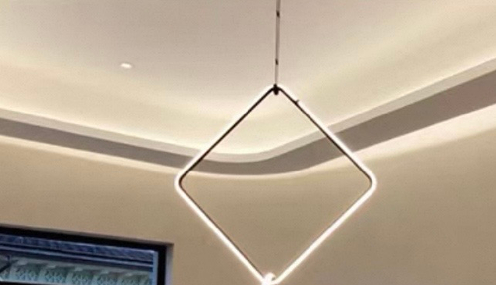 Pendant design lamp Arrangements Square by Flos