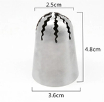 Насадка кондитерская F4, d=3.6 см, вых. 2,5 см