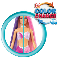 Barbie - Кукла-русалка Малибу с изменением цвета HRP97 / артикул   HRP96 HRP97  / GTIN 194735183630