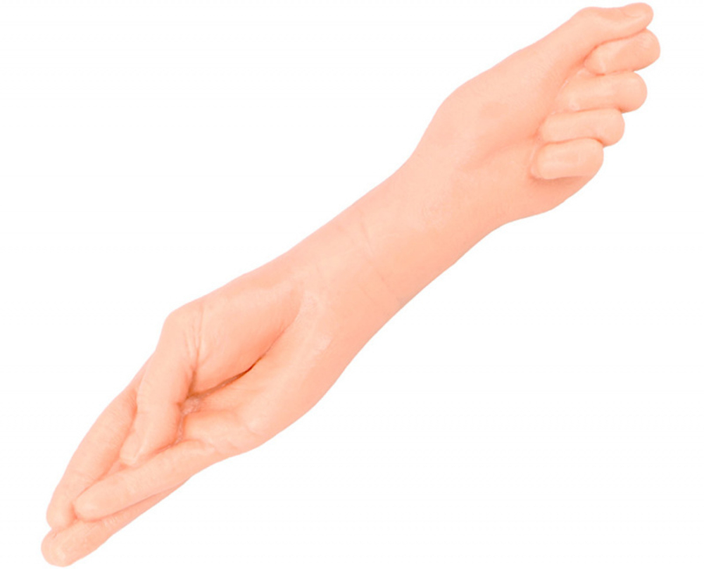 Стимулятор для фистинга двусторонний телесный 36 см