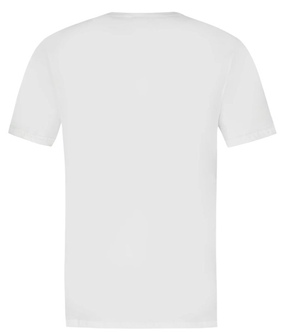 Мужская теннисная футболка Le Coq Sportif Tricolor - белый