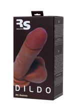 Фаллоимитатор на присоске мулат RealStick Mulatto 16 см