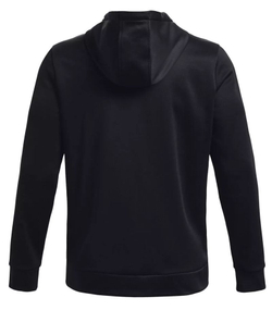 Мужская теннисная кофта Under Armour Men's Armour Fleece Full-Zip - black