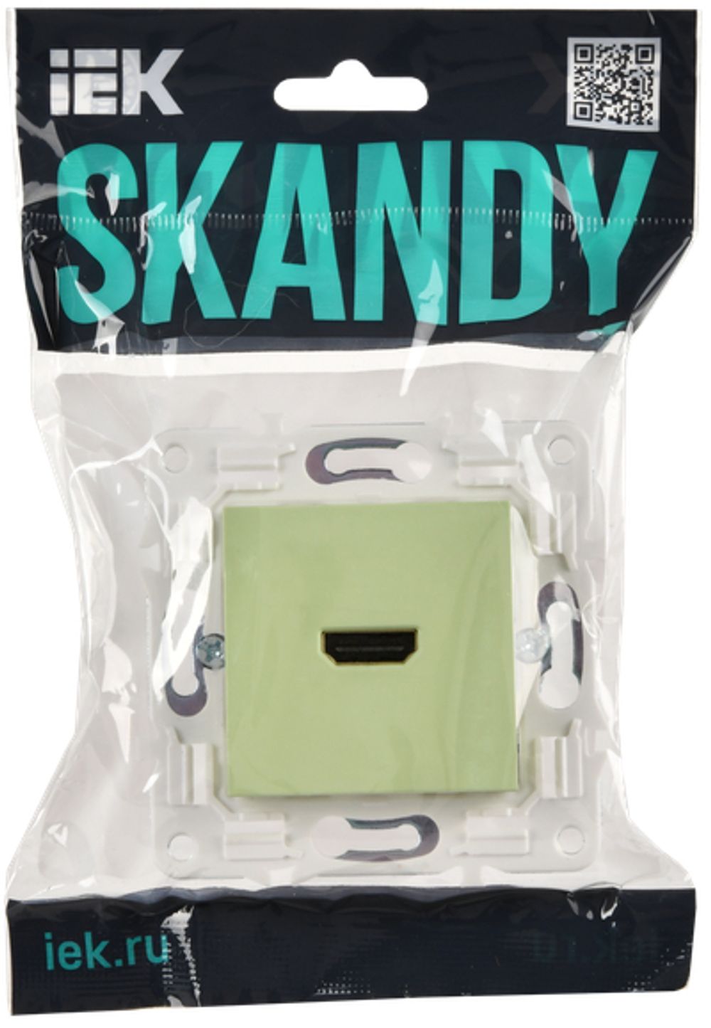 SKANDY Розетка HDMI SK-H01G мятный IEK