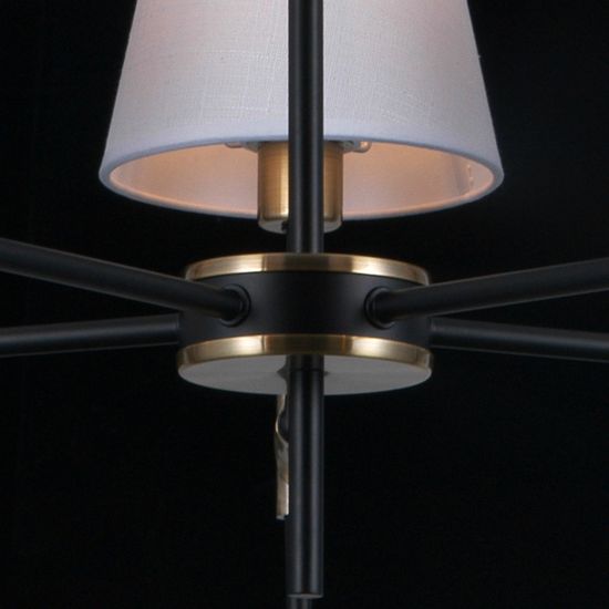 IL0185-5CSQ-24 BK AB CASTOR светильник потолочный