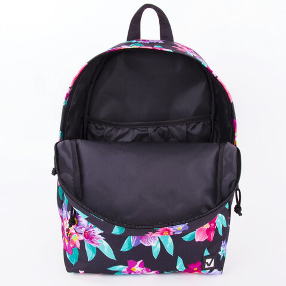 Рюкзак BRAUBERG универсальный, SYDNEY "flowers", 38х27х12 см, 228837