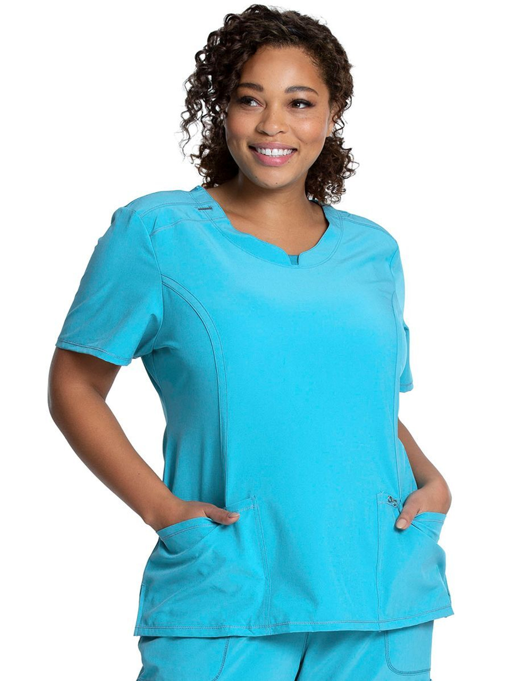 Топ медицинский женский Cherokee 2624A, красный, L