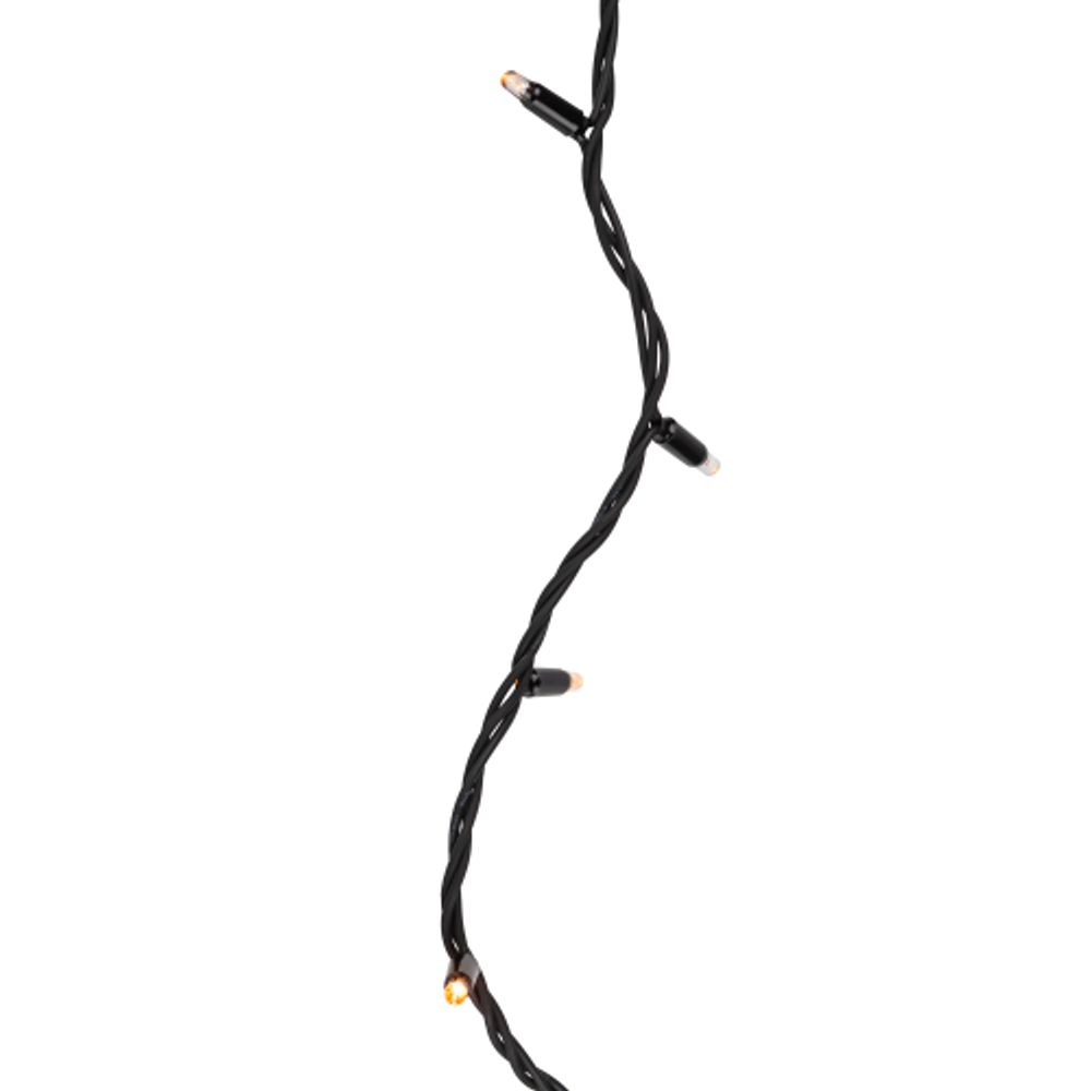 Гирлянда ЭРА ERAPS-NZ2 светодиодная новогодняя нить уличная 10 м желтая 100 LED | Профессиональное праздничное и новогоднее освещение