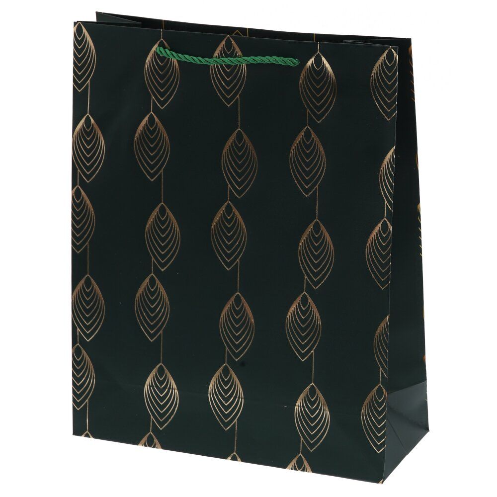 GAEM Пакет подарочный M (бумага 210г/м2, блок микс 12шт), L25,5 W10 H32 см, 4в.