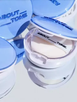 ABOUT TONE Прозрачная пудра для фиксации макияжа Air Fit Powder Pact