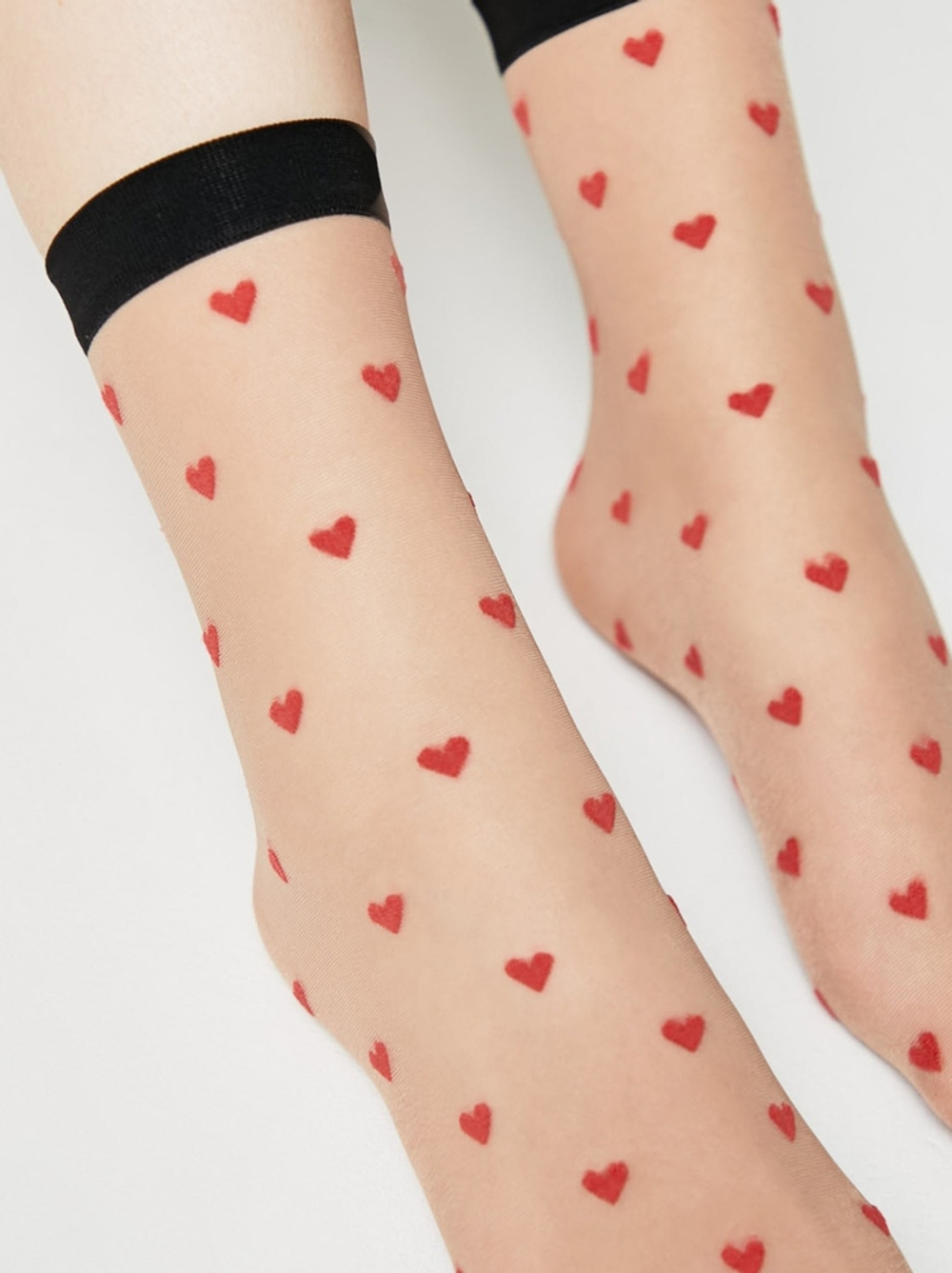 CONTE FANTASY Носки с рисунком «сердечки»