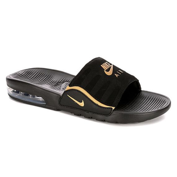 Nike Air Max Camden Slides 'Black Gold'