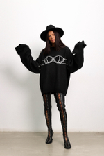 Свитер с лифом