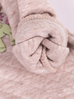 Комбинезон из капитона "Единорожка" с капюшоном