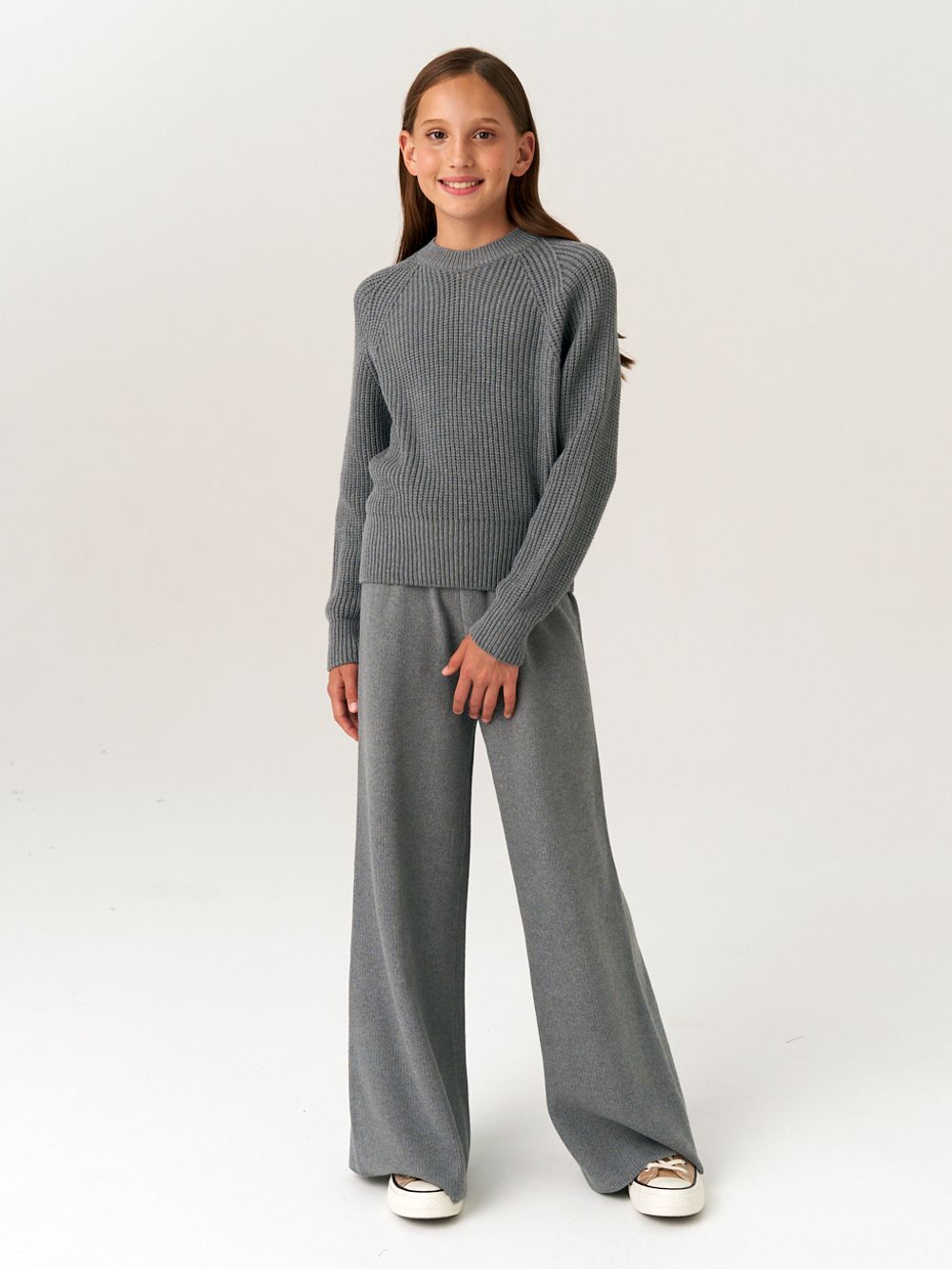 Джемпер для девочки AT1001 серый