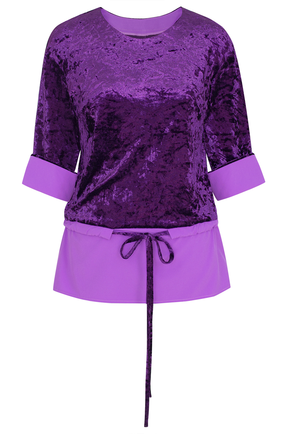 Нарядная туника 2152оп, фиолетовый #272Фб202152оп
