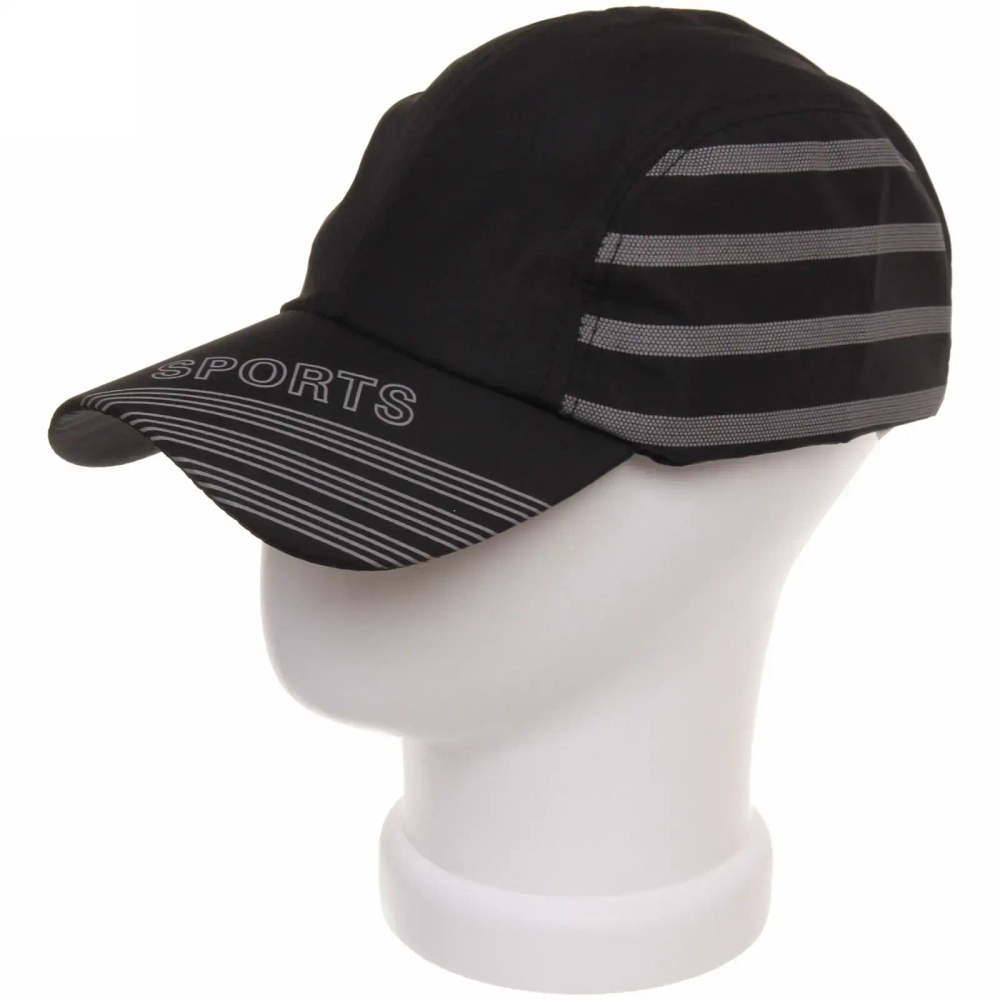 Бейсболка спортивная «Sport Jump», цвет черный, р58