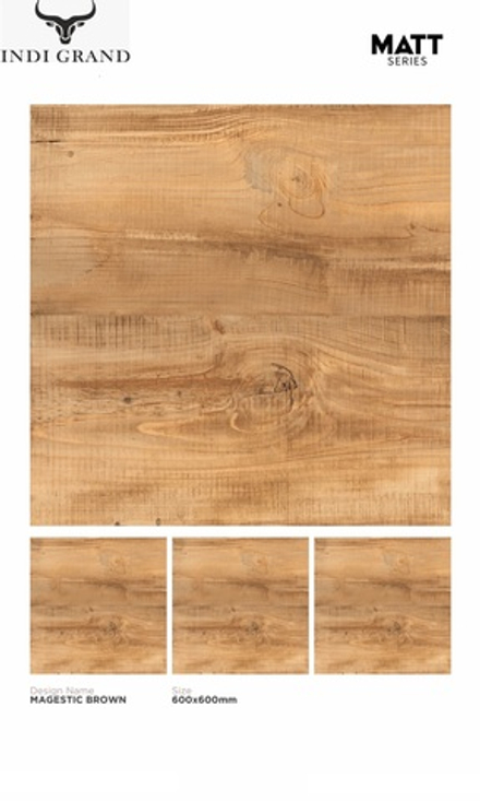Керамогранит matt 60х60 magestic brown