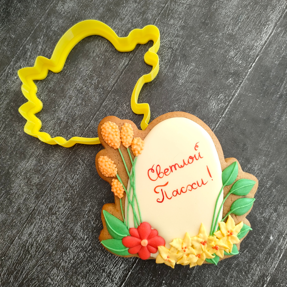 Яйцо №10 с цветами