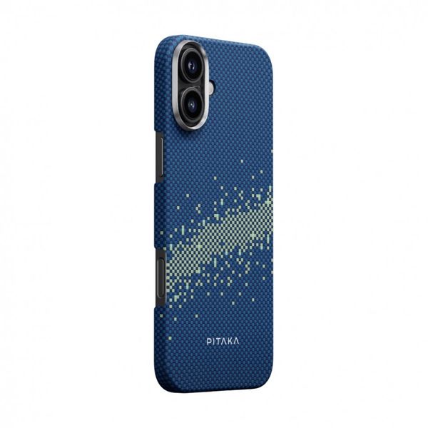 Чехол Pitaka Tactile Woven для iPhone 16, Милки Уэй | Milky Way Galaxy