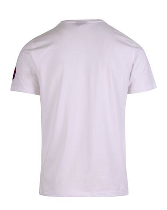 Мужская теннисная футболка Monte-Carlo Country Club Racquets Print Pocket - белый