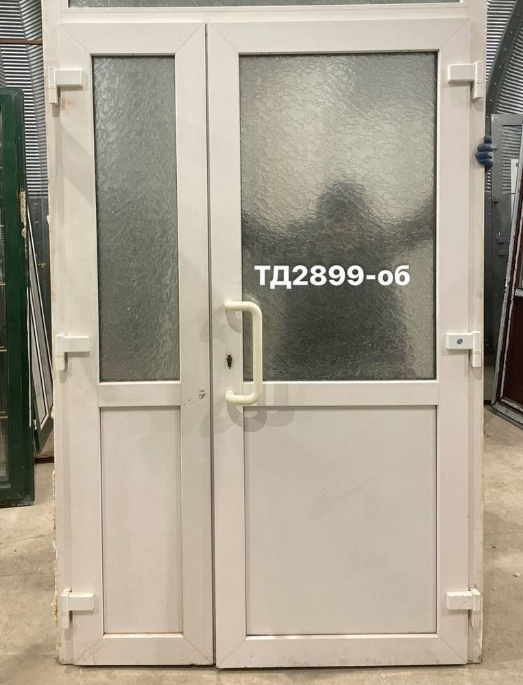 Дверь Пластиковая Б/У Входная 218(в) х 143(ш)