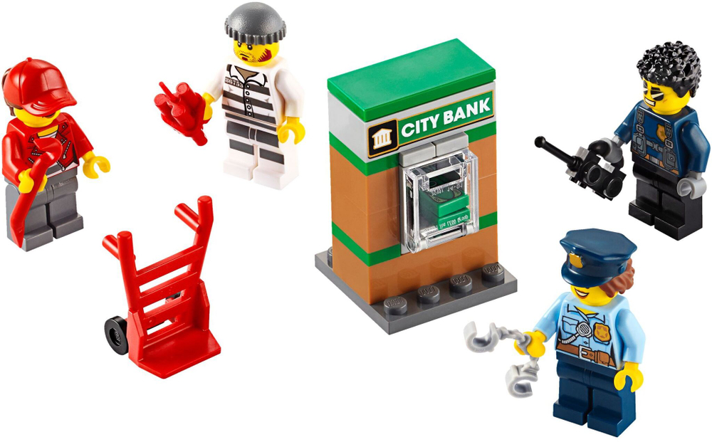 Конструктор LEGO 40372 Набор кубиков и аксессуаров «Полиция»