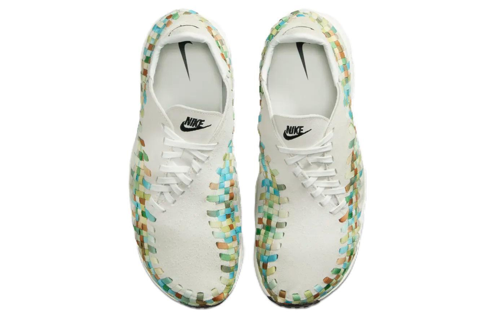 Кроссовки Nike Air Footscape Woven "Summit White" (Женская размерная сетка)