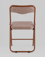 Стул складной Джонни рогожка капучино каркас капучино