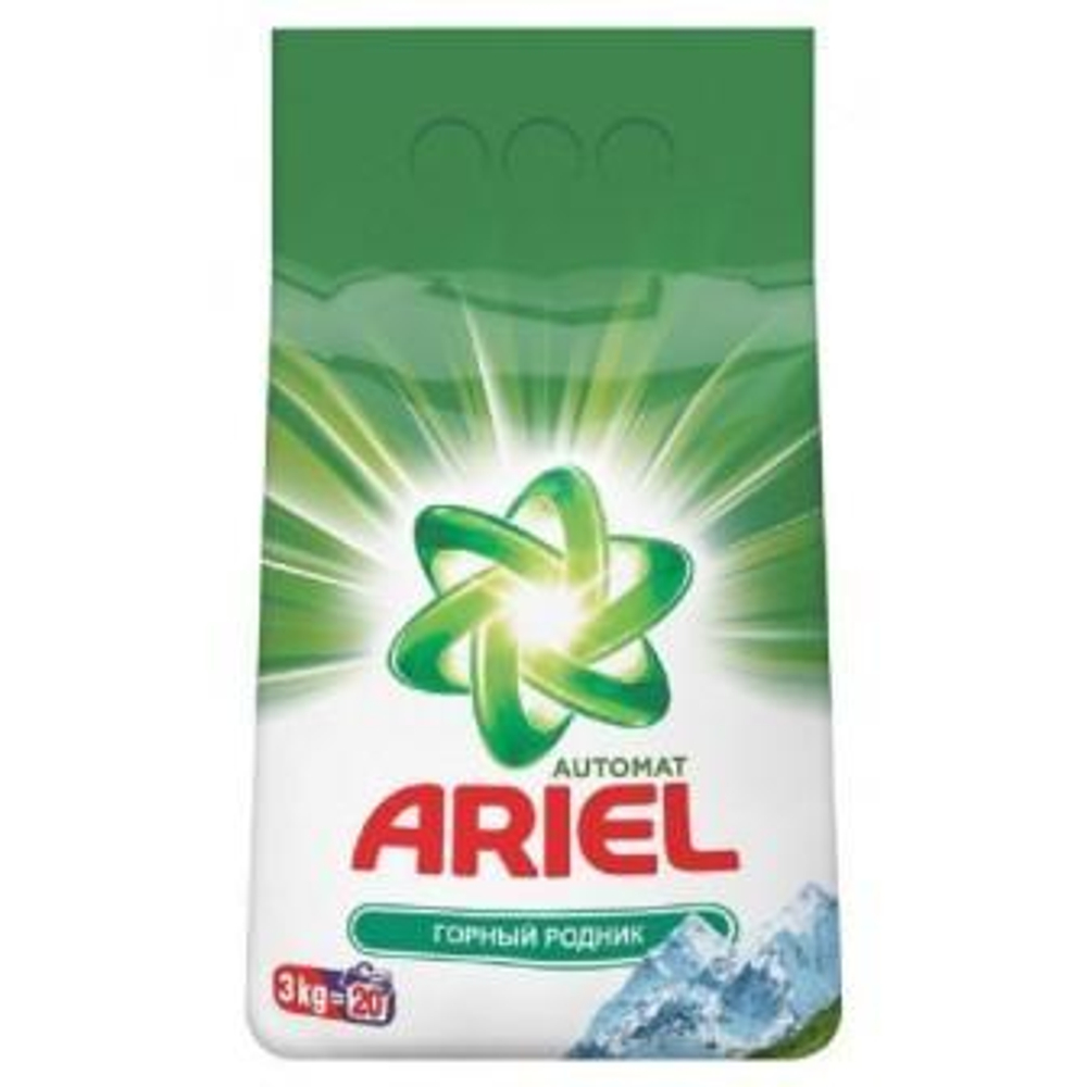 ARIEL 3 кг. Горный родник  Авт порошок