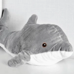 Мягкая игрушка ДЕЛЬФИН Blåval, 70 см, полиэстер