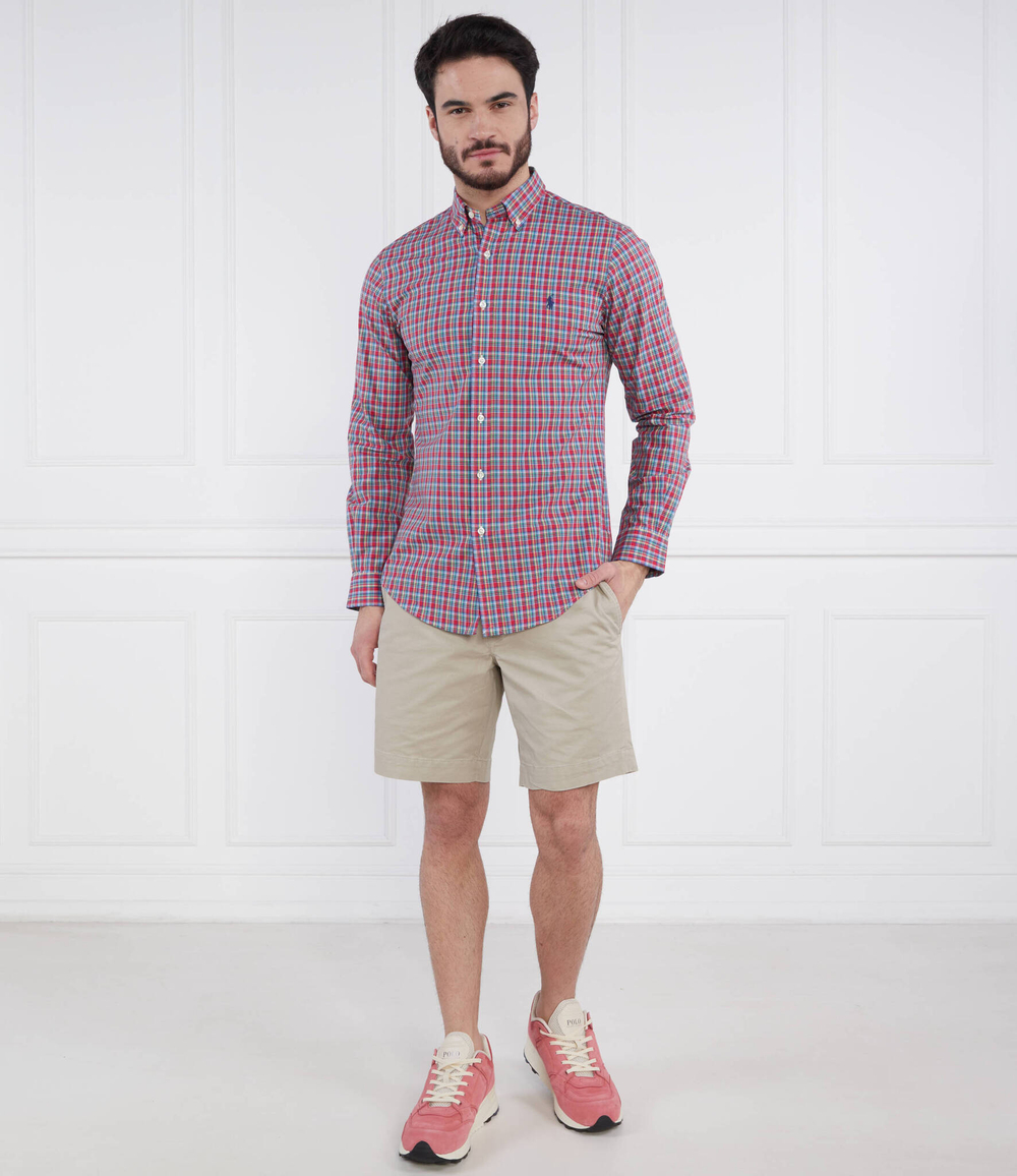 Рубашка POLO RALPH LAUREN - красный(710859882)