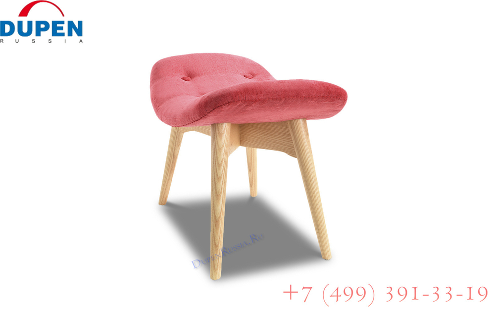 Банкетка DC917F бордо 2214-17 (darkred)