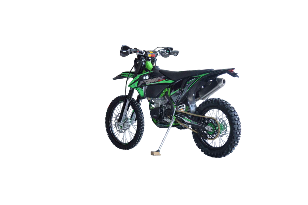 Мотоцикл Кросс MotoLand PWR FM450 NC (194MQ) зеленый