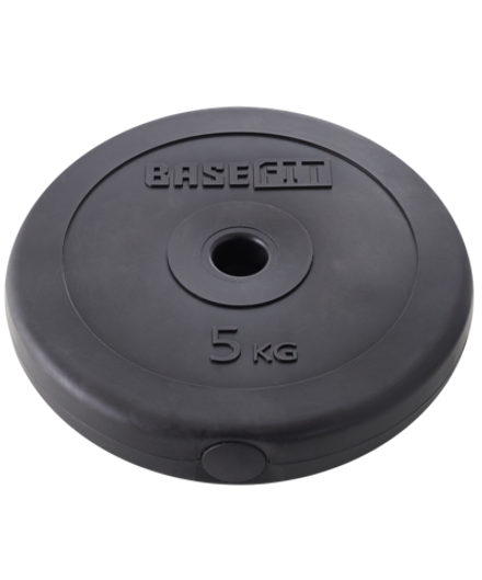 Диск пластиковый BB-203 d=26 мм, черный, 5 кг