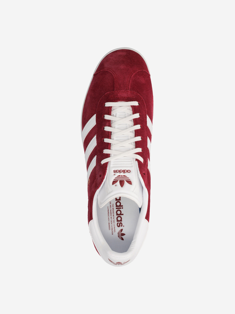 B41645 Кеды Adidas Gazelle Burgundy Premium