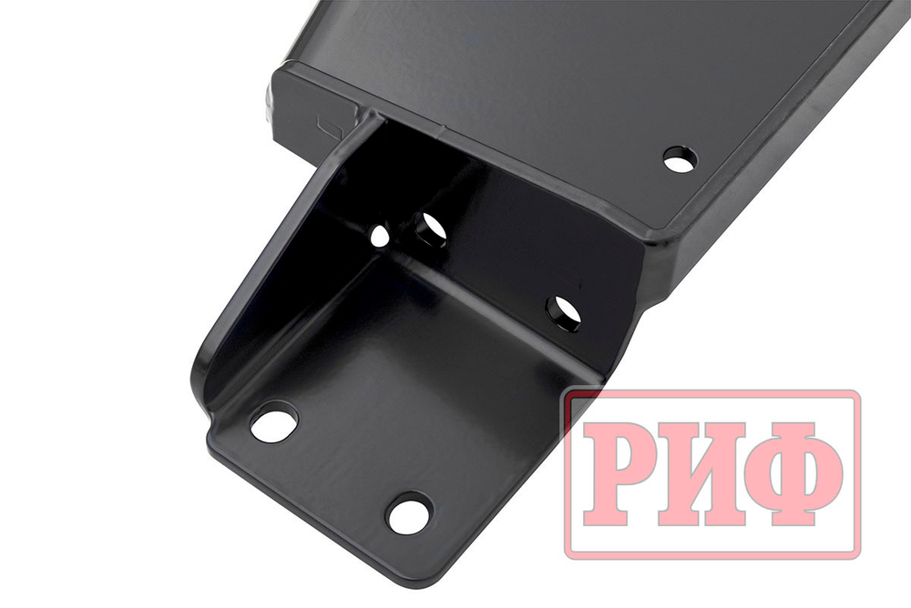 Площадка под лебёдку c защитой радиатора в штатный бампер Mitsubishi Pajero Sport 2021+ дизель РИФ