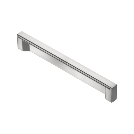 Накладная ручка, 128 мм, матовый хром R-3060-128 SC