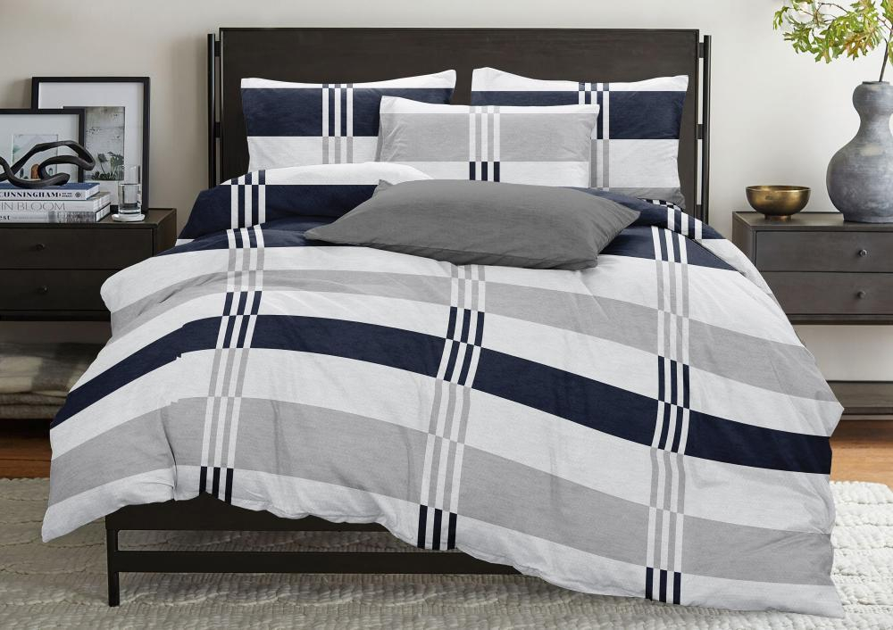 Комплект постельного белья 1.5 сп БЯЗЬ "Элегант" (нав. 70х70 или 50х70)