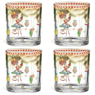 Набор стаканов 4шт 320мл "Щелкунчик", 887-471