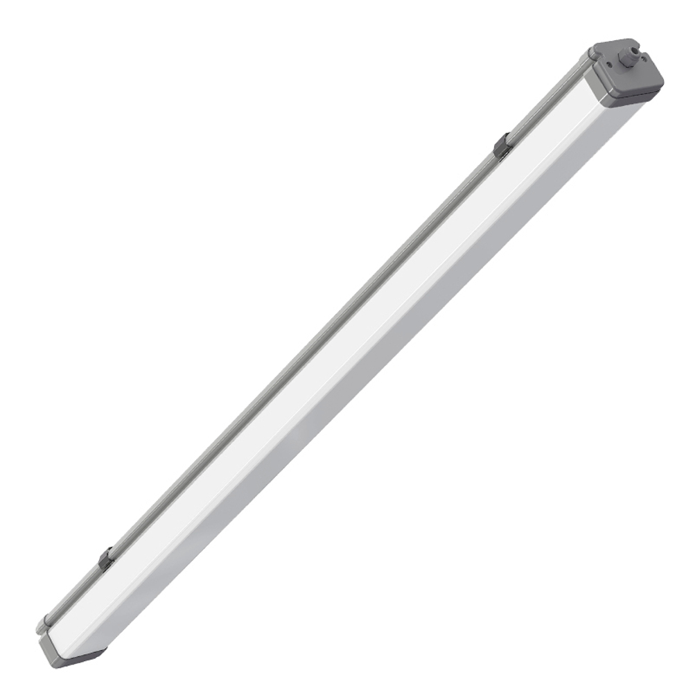 Светильник LED ДСП Slim-38/Tube (IP67, 3000К) с проходной проводкой с БАП на 1 час VS 1250х83х70мм CSVT