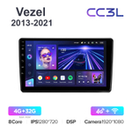 Teyes CC3L 10,2"для Honda Vezel 2013-2021
