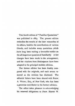 Familiar Quotations | John Bartlett